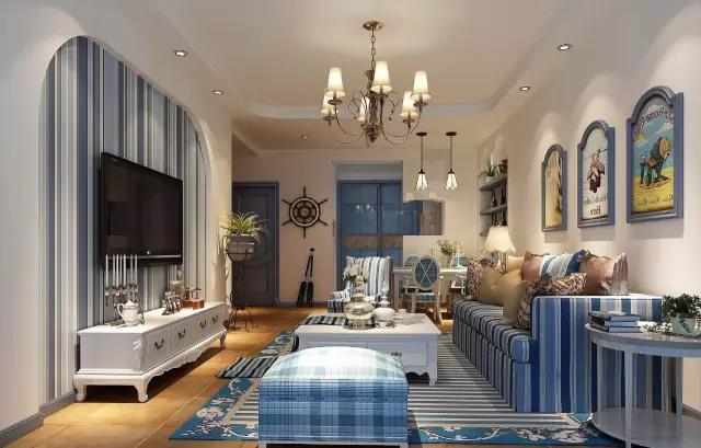 裝修主調(diào)里加些&ldquo;藍(lán)&rdquo;色，真的好美啊~