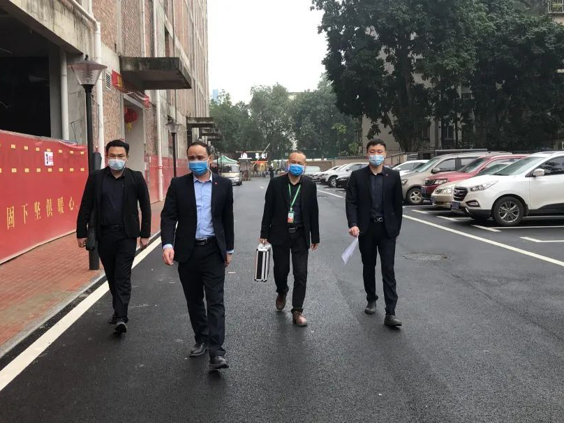 南鷹苑工地巡檢，打好復(fù)工第一戰(zhàn)